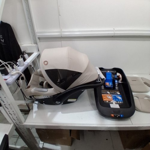 MAXI-COSI MICO LUXE+ INFANT CAR SEAT, LIGHTWEIGHT, EASY INSTALL WITH MAXILOCK- DESERT WONDER - BEIGE (MODEL: 22366CGKF) image 4