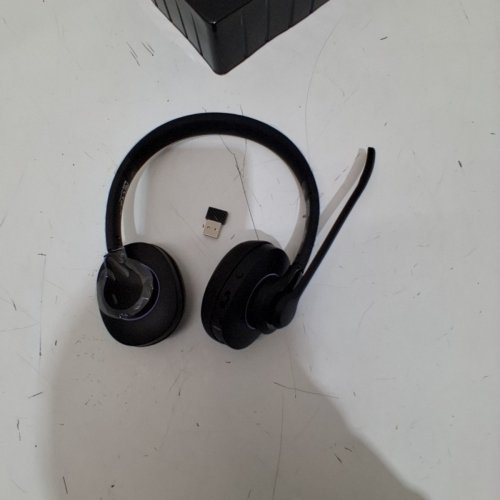 TECKNET BLUETOOTH HEADSET WITH AI NOISE CANCELLING MICROPHONE - BLACK (MODEL: TK-HS037) image 4