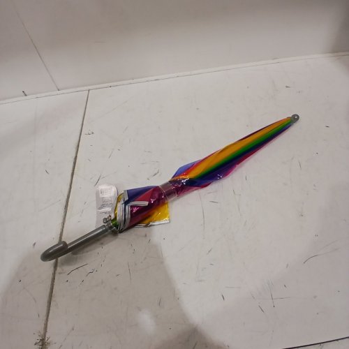 TOTES KIDS BUBBLE UMBRELLA - COVERS ONE PERSONS - 37" - RAINBOW image 2