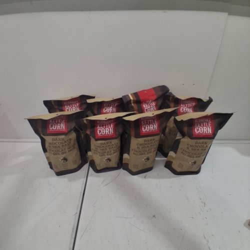 6PK KLONDIKE DARK CHOCOLATE SEA SALT KETTLE CORN CHIPS - 125G/EACH image 3