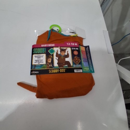 INFANT RUBIES SCOOBY-DOO "SCOOB" COSTUME - 12-18 MONTHS - BROWN image 2