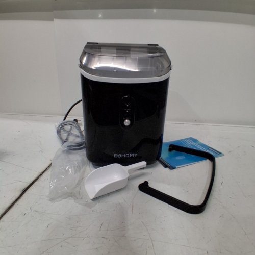EUHOMY COUNTERTOP NUGGET ICE MAKER - 34LBS/DAY - BLACK (MODEL: IM-12S) image 3
