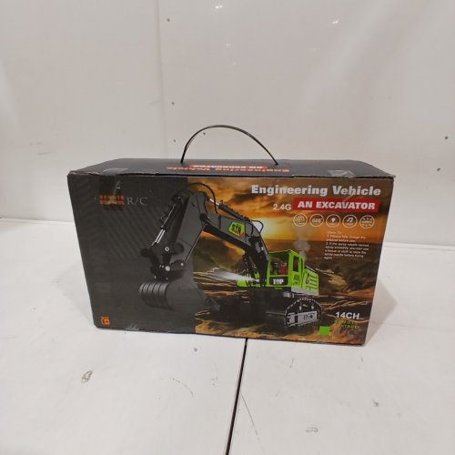 FUYLE REMOTE CONTROL EXCAVATOR WITH LIGHTS AND SOUNDS - 2.4 GHZ - YELLOW image 3
