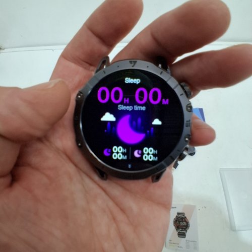 LIGE MILITARY SMART WATCH WITH 1000MAH LARGE BATTERY - 1.7" DISPLAY, LED FLASHLIGHT, 100+ SPORTS MODES - 3 STRAPS, 2 CHARGERS - GREY/SILVER/BLACK (MODEL: EF18) image 4