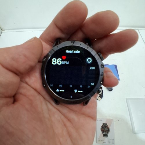 LIGE MILITARY SMART WATCH WITH 1000MAH LARGE BATTERY - 1.7" DISPLAY, LED FLASHLIGHT, 100+ SPORTS MODES - 3 STRAPS, 2 CHARGERS - GREY/SILVER/BLACK (MODEL: EF18) image 5