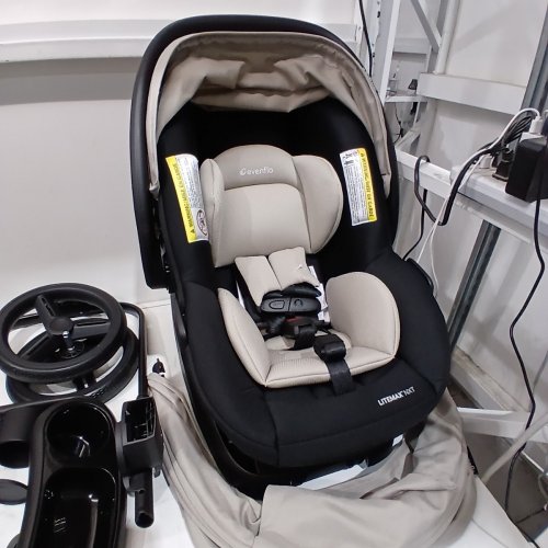 EVENFLO PIVOT XPAND NXT TRAVEL SYSTEM WITH LITEMAX NXT INFANT CAR SEAT - CANYON BEIGE (MODEL: TS101112581C) image 8