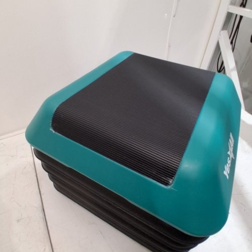 5PC YES4ALL ADJUSTABLE STEP 4 LIFTS AEROBIC PLATFORM - 4"-6''-8''-10''-12" - BLACK/GREEN - (MODEL: Q5HV) image 4