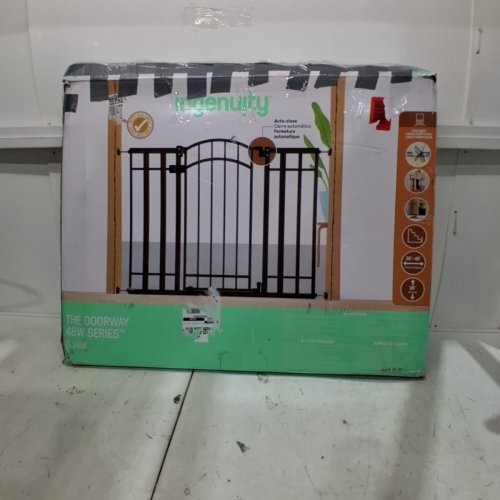 INGENUITY THE DOORWAY 48W SERIES EXTRA TALL BABY AND PET GATE - 28.5" TO 48" - 36" TALL - BRONZE image 5