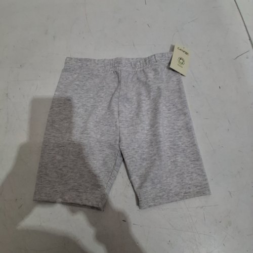 KIDS UNISEX BIKER SHORTS - SMALL - 6 - GREY image 2