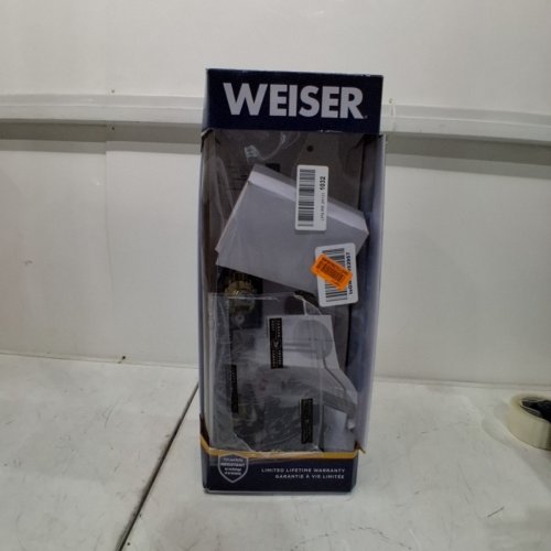 4PC WEISER SAN CLEMENTE/HALIFAX SMARTKEY KEYED ENTRY HANDLESET - MATTE BLACK (MODEL: GLA8471-002) image 5