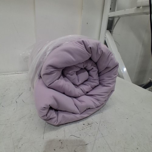MELLOW CLOUDCOOL COOLING DUAL SIDED LIGHTWEIGHT COMFORTER - CALIFORNIA KING - LAVENDER image 3