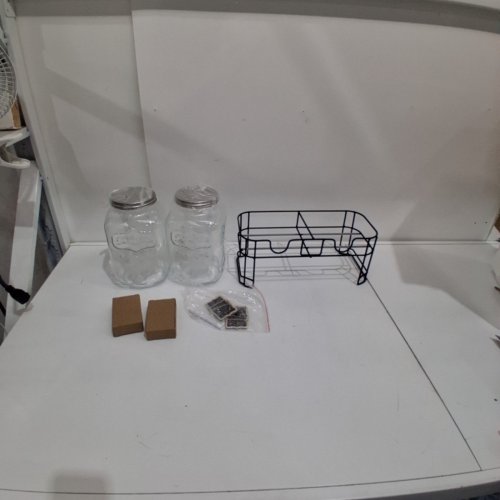 2PC YORKSHIRE GLASSWARE BEVERAGE DISPENSERS WITH STAND - CLEAR (MODEL: 4L2-1) image 2