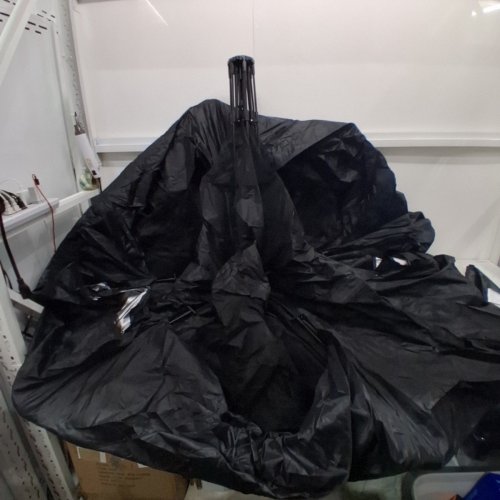 HYDRAULIC TOP DOME TENT WITH COVER AND GROUND STAKES - 2-PERSON - BLACK image 2