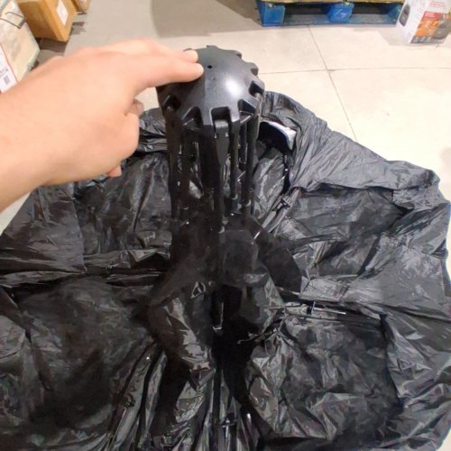 HYDRAULIC TOP DOME TENT WITH COVER AND GROUND STAKES - 2-PERSON - BLACK image 4