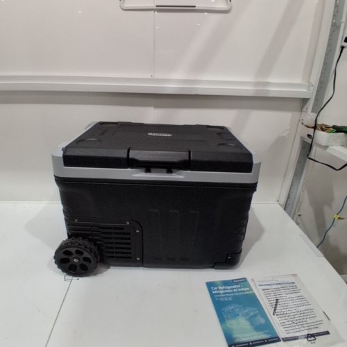 EUHOMY ELECTRIC COOLER PORTABLE FREEZER WITH APP CONTROL - 12V - 53QT(50L) - BLACK (MODEL: CF024-35BL-CAEH) image 2