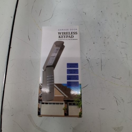 UNIVERSAL GARAGE DOOR KEYPAD WIRELESS - GREY image 4
