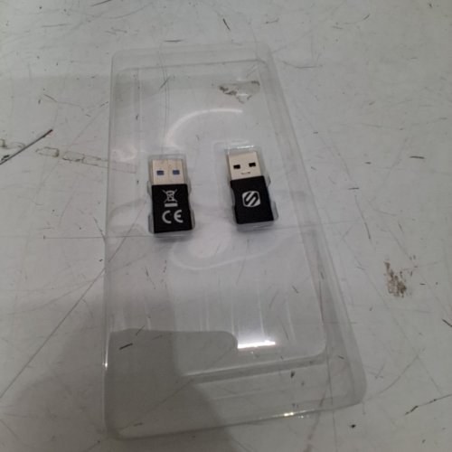 2PK SCOSCHE STRIKELINE USB TYPE-C TO TYPE-A ADAPTER - BLACK image 2