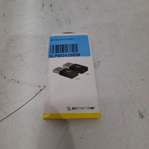 2PK SCOSCHE STRIKELINE USB TYPE-C TO TYPE-A ADAPTER - BLACK image 3