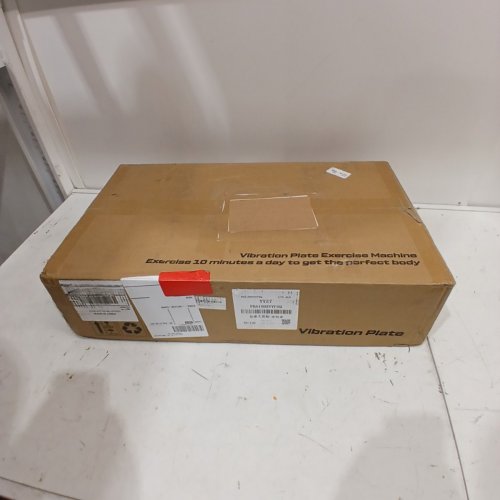 VIBRATION PLATE EXERCISE MACHINE - 330 LBS CAP - BLACK/WHITE image 2