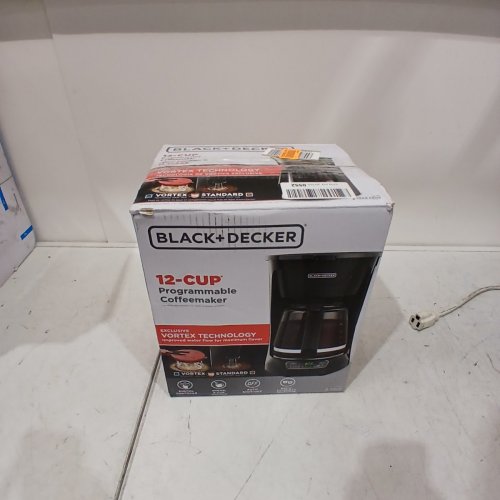 BLACK AND DECKER 12-CUP COFFEE MAKER WITH VORTEX TECHNOLOGY - BLACK (MODEL: CM1110BC) image 7
