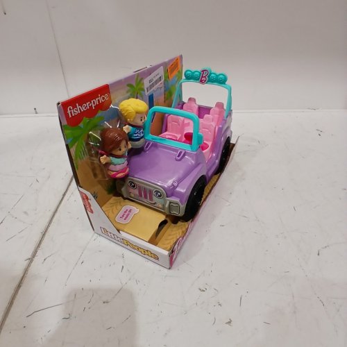 FISHER-PRICE LITTLE PEOPLE BARBIE TODDLER BEACH CRUISER MUSIC SOUNDS AND 2 FIGURES image 3