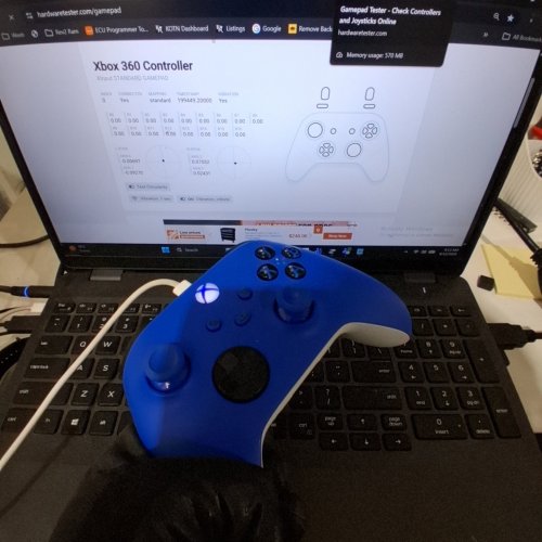 XBOX ONE CORE CONTROLLER - SHOCK BLUE image 2
