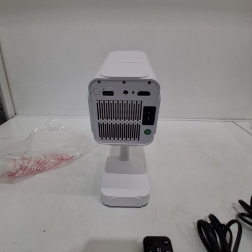 GCZ MINI SMART PROJECTOR WITH REMOTE CONTROLE - WIFI, BLUETOOTH, 4K 1080P SUPPORT, ELECTRIC FOCUS & AUTO KEYSTONE - WHITE (MODEL: V06) image 10