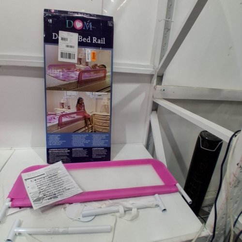 DREAM ON ME (DOM) LIGHTWEIGHT DELUXE SECURITY BED RAIL - 33" X 15" X 14" - PINK (MODEL: 419) image 2