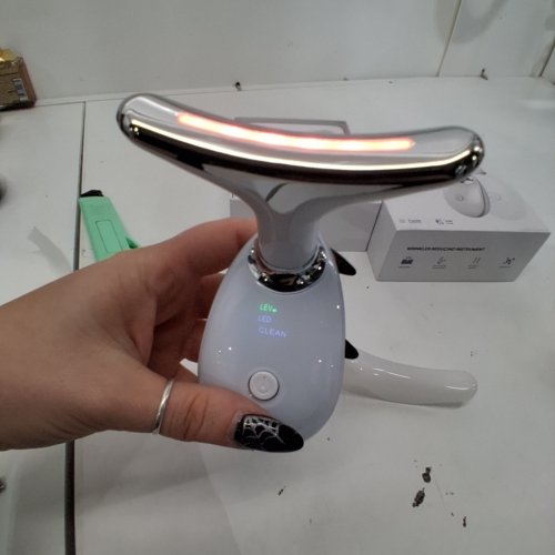 YOURMATE 3-IN-1 FACE & NECK MASSSAGER WITH 3 LEVELS - WHITE (MODEL: ES-1081) image 2