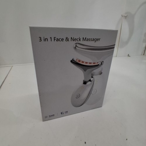 YOURMATE 3-IN-1 FACE & NECK MASSSAGER WITH 3 LEVELS - WHITE (MODEL: ES-1081) image 5