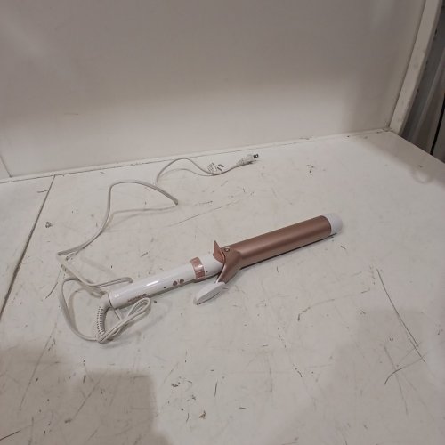 CONAIR DOUBLE CERAMIC CURLING IRON - 1 1/2" - WHITE / ROSE GOLD image 3