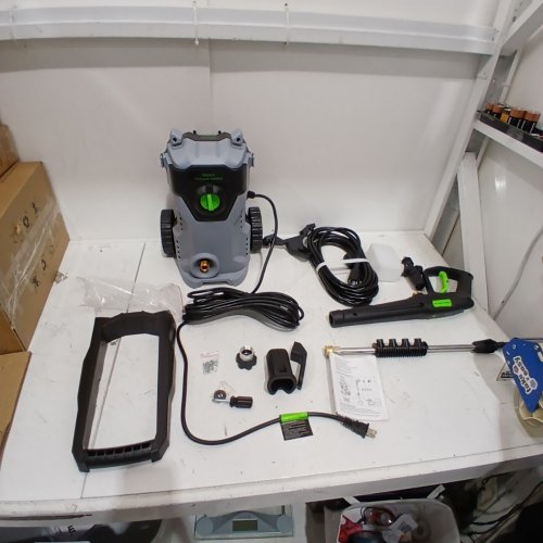 PATOOLIO ELECTRIC HIGH PRESSURE WASHER - 23FT HOSE - 1800W - 4500PSI - 2.8GPM - GREEN/BLACK (MODEL: W8) image 3