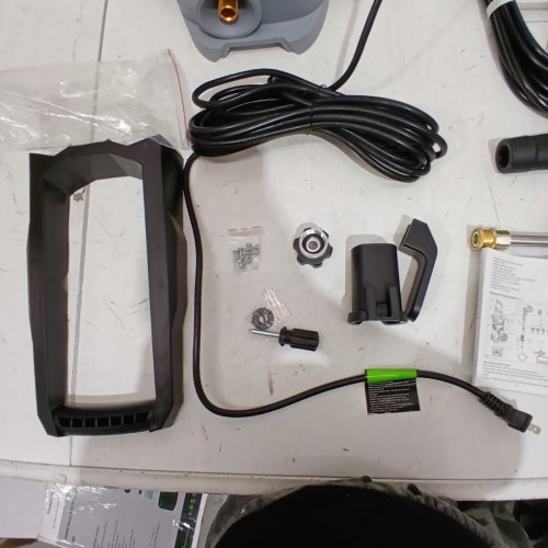 PATOOLIO ELECTRIC HIGH PRESSURE WASHER - 23FT HOSE - 1800W - 4500PSI - 2.8GPM - GREEN/BLACK (MODEL: W8) image 4