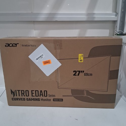 ACER PBMIIPX WQHD 1500R CURVED WIDESCREEN GAMING DISPLAY MONITOR - 180HZ /27" - BLACK (MODEL: EDA270U ) image 7
