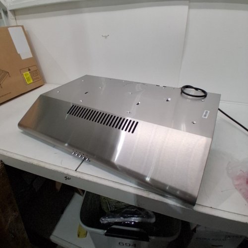MIDEA UNDER CABINET CONVERTIBLE SLIM RANGE HOOD - 30" - 60HZ - 120V - 65DPA - SILVER - (MODEL: MVU30W4AST) image 3