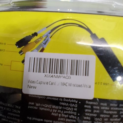 EASY CAPTURE USB 2.0 VIDEO AUDIO CAPTURE CARD ADAPTER - BLACK image 2