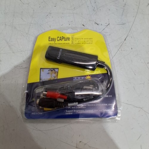 EASY CAPTURE USB 2.0 VIDEO AUDIO CAPTURE CARD ADAPTER - BLACK image 3