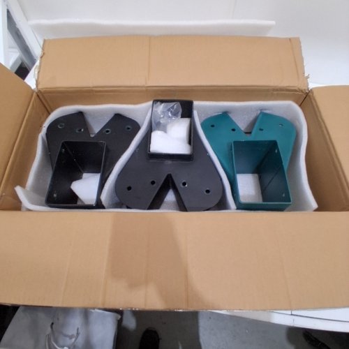 3PK VEVOR A-FRAME SWING SET BRACKETS - GREEN (MODEL : QQZJ-95-3) image 2