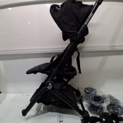 MAXI-COSI LARA ULTRA COMPACT/FOLDABLE STROLLER WITH TRAVEL CARRY BAG - 50LB CAPACITY - ESSENTIAL BLACK (MODEL: 01323CFNA) image 2
