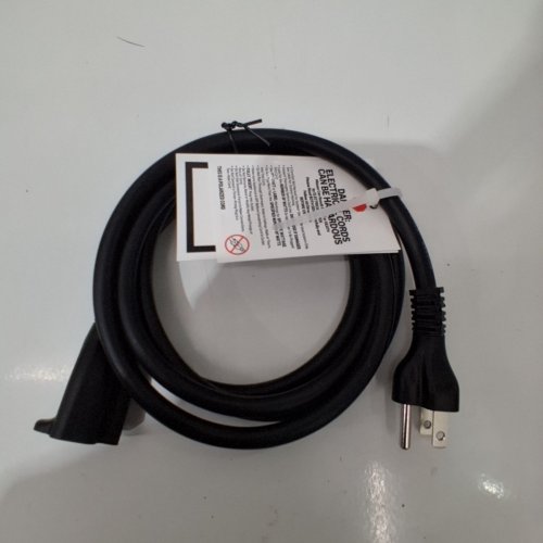 AMAZON BASICS 3 PRONG EXTENSION CORD - 3FT - BLACK image 2