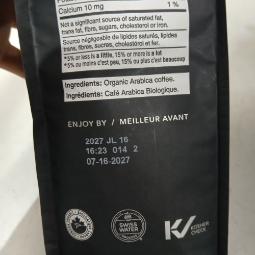 6PK KICKING HORSE WHOLE COFFEE BEANS 100% ARABICA COFFEE - 1 LBS - DECAF image 2