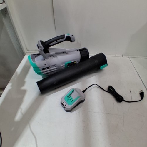 LITHELI 20V CORDLESS LEAF BLOWER BATTERY POWERED FOR CLEANING LEAVES-GREEN (MODEL:D07102150) image 3