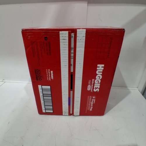56PK HUGGIES LITTLE MOVERS HUGGFIT BABY DIAPERS WITH 360° WAISTBAND - SIZE 5 (MODEL: 5660200) image 3