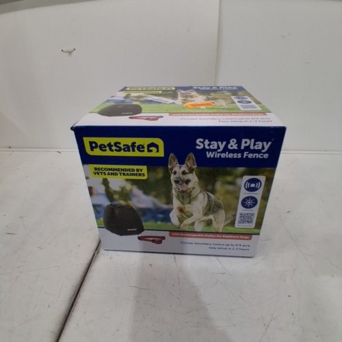 PETSAFE STAY + PLAY WIRELESS FENCE, COVERS UP TO 3/4 ACRE, FOR DOGS AND CATS OVER 2.3 KG, WATERPROOF AND RECHARGEABLE, WITH TONE AND STATIC STIMULATION (PIF00-13663) image 2