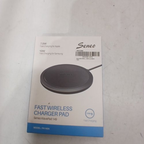 SENEO WAVEPAD FAST WIRELESS CHARGER PAD- 15W - BLACK (MODEL: PA149A) image 2