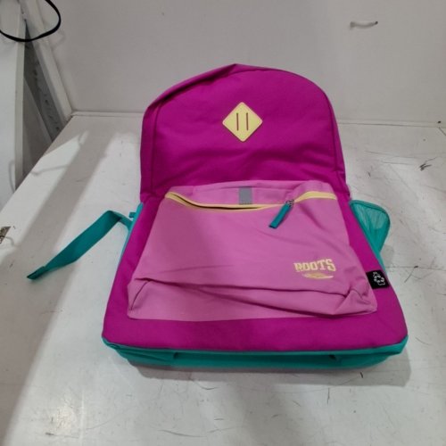 ROOTS TEEN LIGHTWEIGHT BACKPACK - 34L CAPACITY - PINK/TURQUOISE (MODEL: RTS6914) image 2