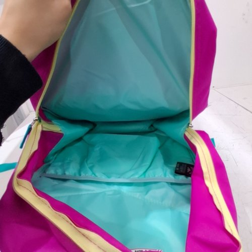 ROOTS TEEN LIGHTWEIGHT BACKPACK - 34L CAPACITY - PINK/TURQUOISE (MODEL: RTS6914) image 5