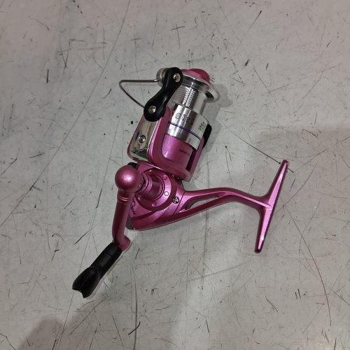 RAPALA GIRL MEDIUM ACTION RIGHT/LEFT SPINNING REEL - 5.1:1 GEAR RATIO - BLACK/PINK/CHROME image 4