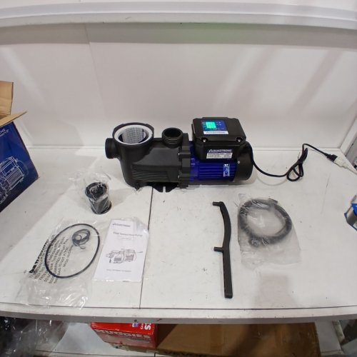 AQUASTRONG IN/ABOVE GROUND POOL PUMP HIGH FLOW SELF PRIMMING SWIMMING POOL PUMP - 2HP/115V/60HZ - GLOSSY BLACK (MODEL: PSP200) image 4