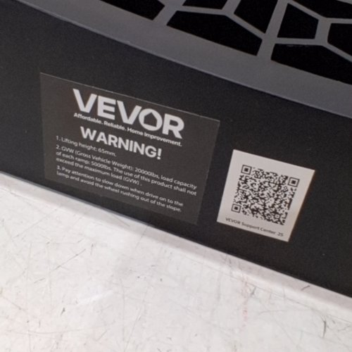 2PC VEVOR LIFTING CAR RAMP - 20000LBS CAPACITY- 2.56" - BLACK image 4